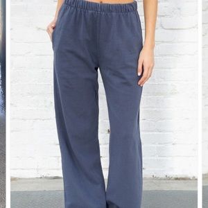 Blue brandy melville Anastasia sweatpants S/M